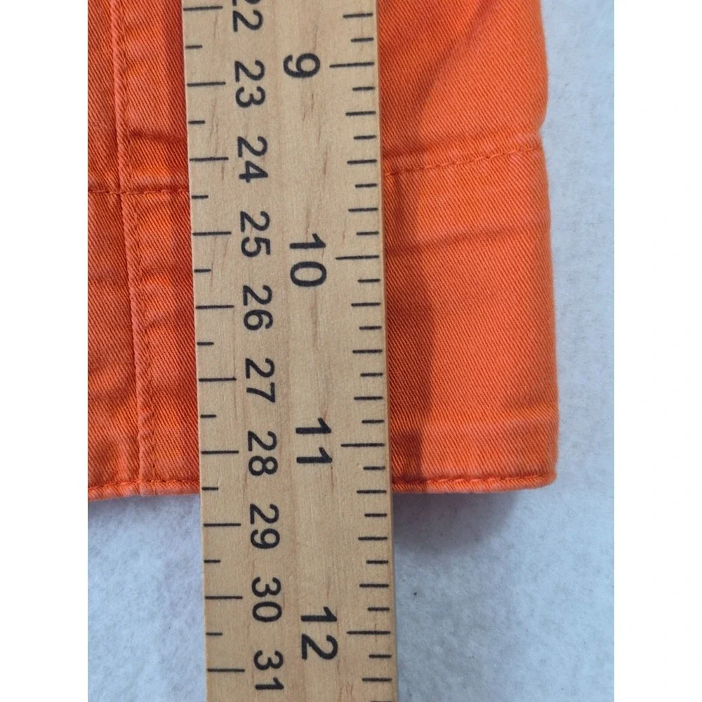 Nike Golf Women's Orange Belted Shorts Size XS Cotton Stretch